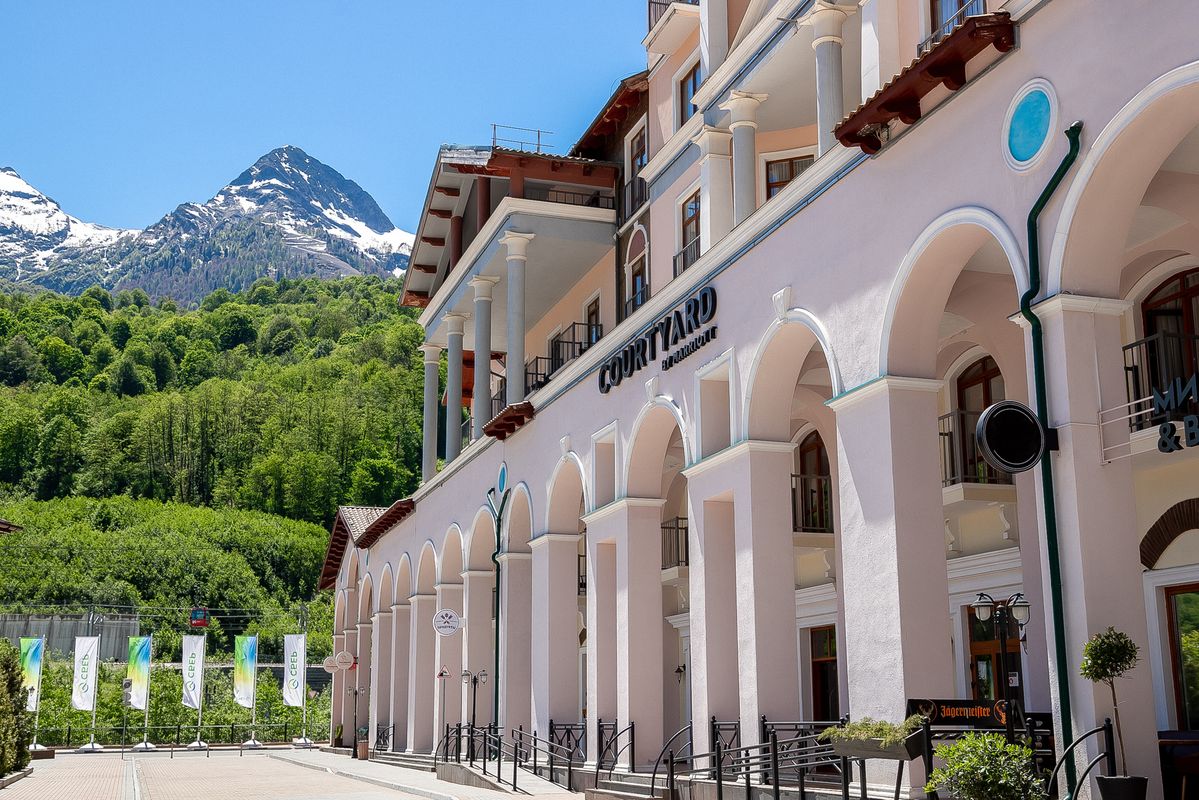Courtyard Marriott Sochi Krasnaya Polyana фото 75
