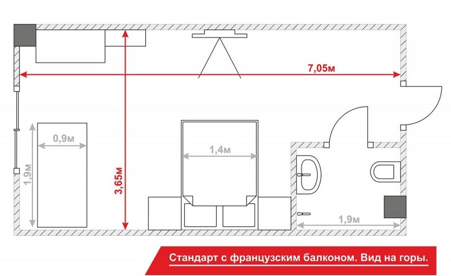 Гостиница «35 Меридиан» фото 23