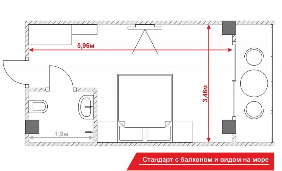 Гостиница «35 Меридиан» фото 28