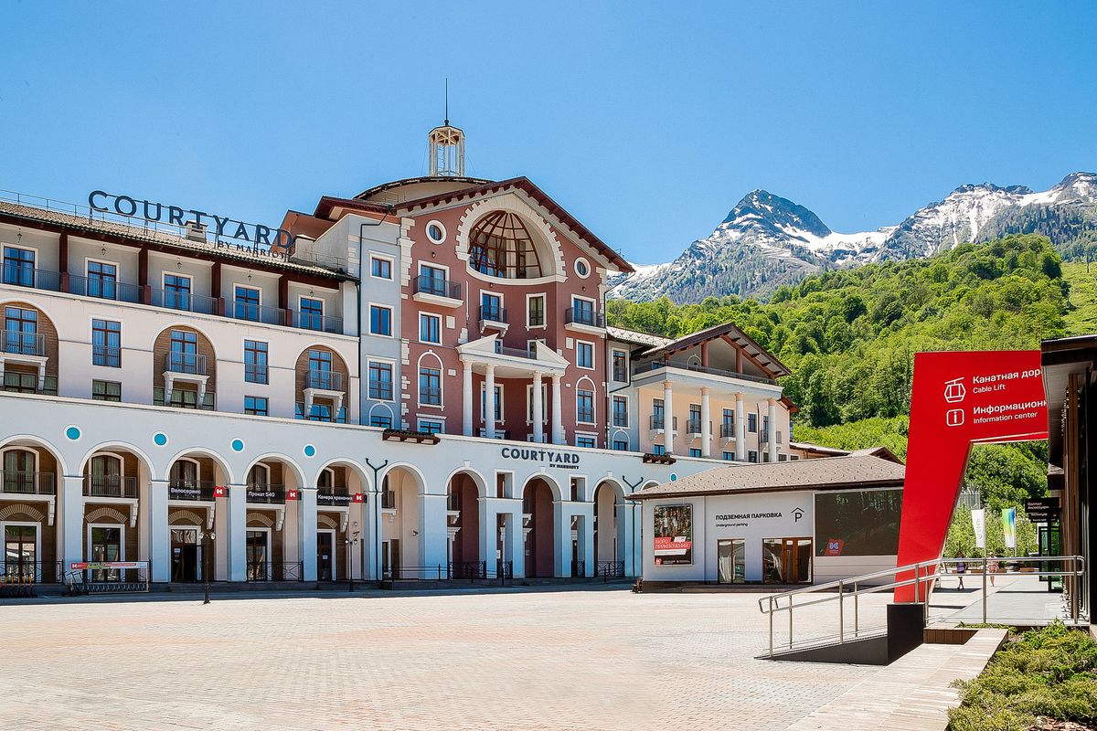 Courtyard Marriott Sochi Krasnaya Polyana фото 71