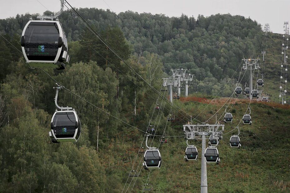 Всесезонный курорт «Манжерок» фото 186