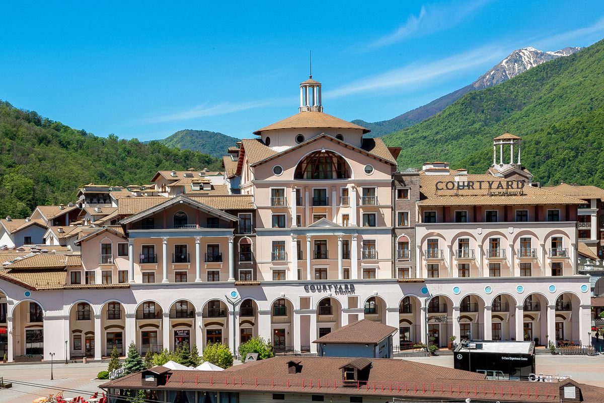 Courtyard Marriott Sochi Krasnaya Polyana фото 68