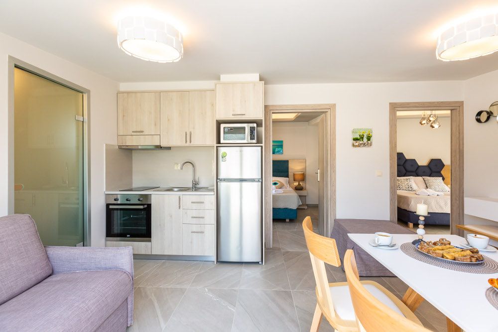 Luxury Suite with Sea View in Akrogiali Luxury Aparthotel фото 52