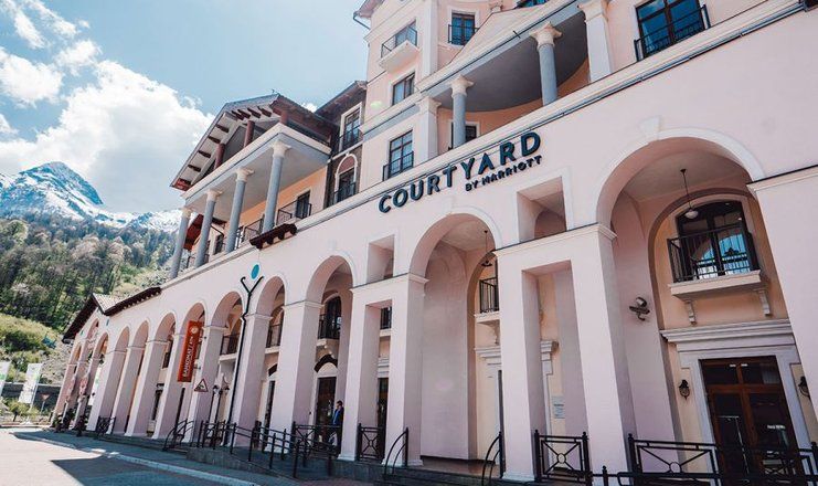 Courtyard Marriott Sochi Krasnaya Polyana фото 16