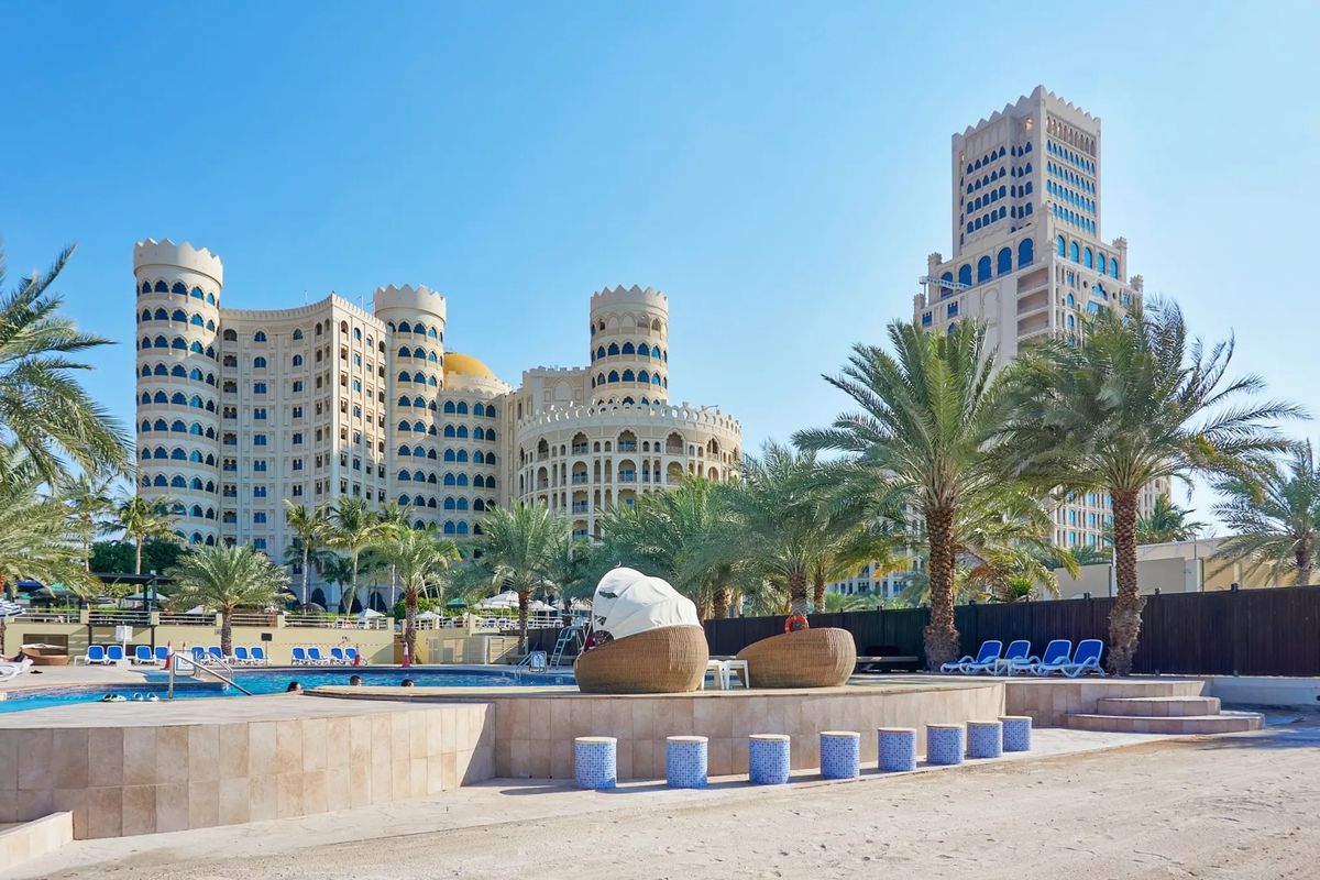 Апарт-отель Al Hamra Palace At Golf&Sea фото 18