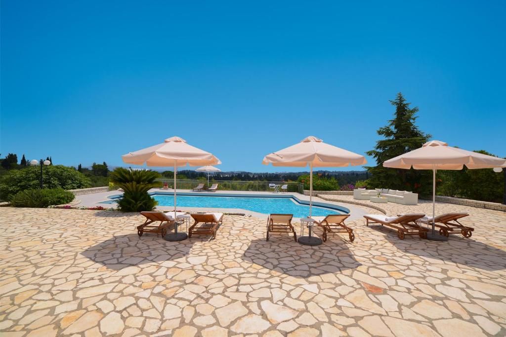 Corfu Luxury Villa Paloma фото 14